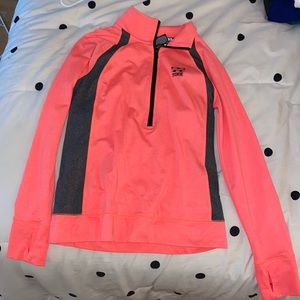 VS Pink Half Zip Jacket